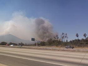 Rice Canyon Fire 