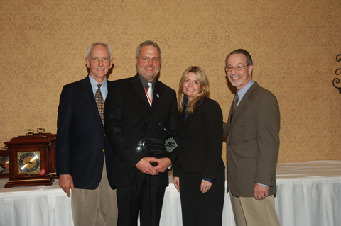 Steve Driza Accepting Award Steve Driza Accepting Award